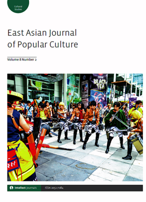 East Asian Journal of Popular Culture 10.1 is out now! Special Issue