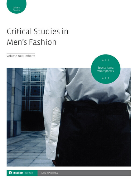 Critical Studies in Men&#039;s Fashion